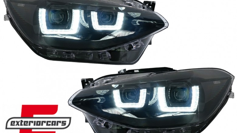 Osram LEDriving Full LED prednja svjetla (crna) / BMW serije 1 F20 F21 (06.2011-03.2015), LEDHL108-BK