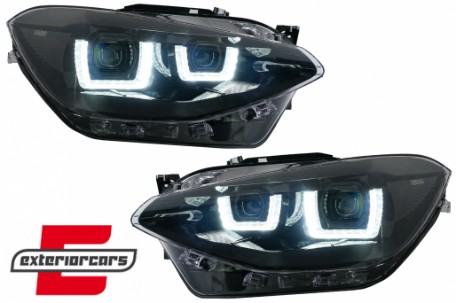 Osram LEDriving Full LED prednja svjetla (crna) / BMW serije 1 F20 F21 (06.2011-03.2015), LEDHL108-BK