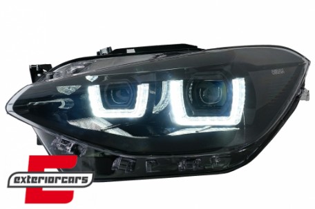 Osram LEDriving Full LED prednja svjetla (crna) / BMW serije 1 F20 F21 (06.2011-03.2015), LEDHL108-BK