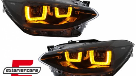 Osram LEDriving Full LED prednja svjetla (crna) / BMW serije 1 F20 F21 (06.2011-03.2015), LEDHL108-BK