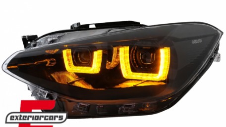 Osram LEDriving Full LED prednja svjetla (crna) / BMW serije 1 F20 F21 (06.2011-03.2015), LEDHL108-BK