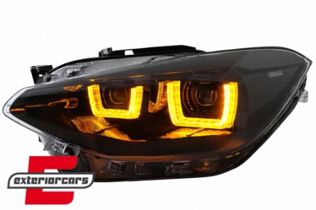 Osram LEDriving Full LED prednja svjetla (crna) / BMW serije 1 F20 F21 (06.2011-03.2015), LEDHL108-BK