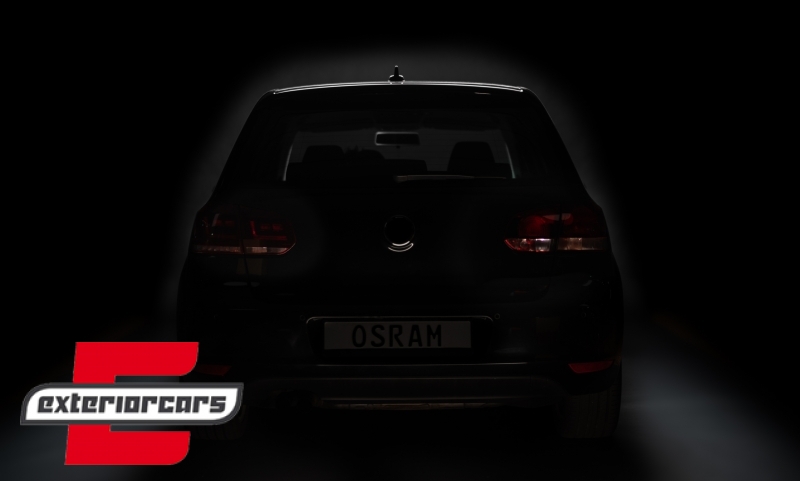 OSRAM LEDriving FULL LED stražnja svjetla Dinamički Sekvencijalni žmigavci / VW Golf 6 VI (2008-2012), LEDTL102-CL