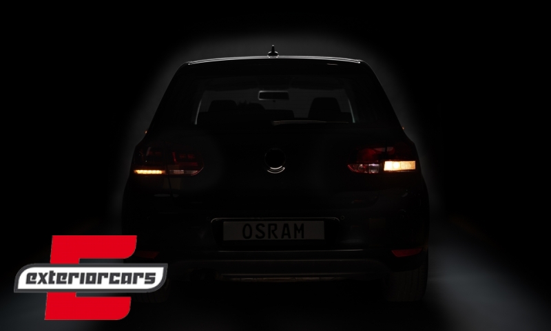 OSRAM LEDriving FULL LED stražnja svjetla Dinamički Sekvencijalni žmigavci / VW Golf 6 VI (2008-2012), LEDTL102-CL