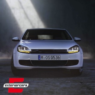 OSRAM prednja svjetla LEDriving LED Dynamic žmigavci (crna) / VW Golf 6 VI (2008-2012), LEDHL102-BK