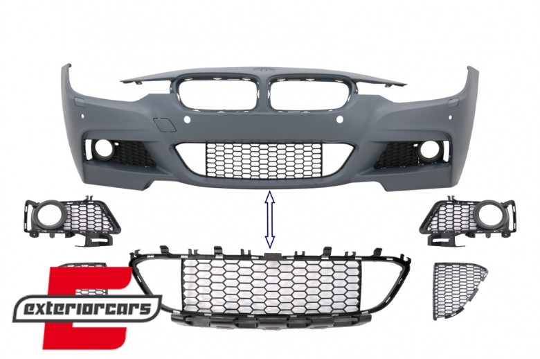 Paket donjih mrežica prednjeg branika M paket dizajn / BMW serije 3 F30 F31 (2011-2019), COFBGBMF30MTSG