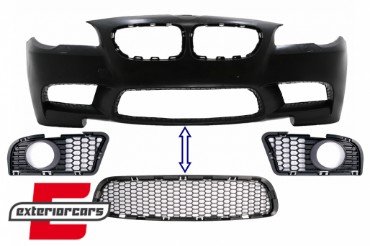 Paket donjih mrežica prednji branik M5 dizajn / BMW serije 5 F10 F11 (2009-2017), COFBGBMF10M5WH