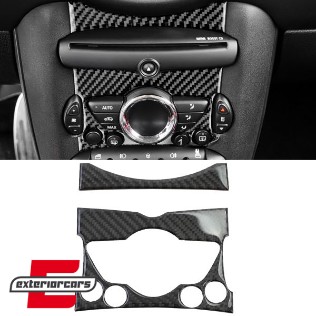 Plastika središnje konzole Multimedije (karbon look) / Mini Cooper R55 R56 R57 R58 R59 R60 (2006-2016), 41912