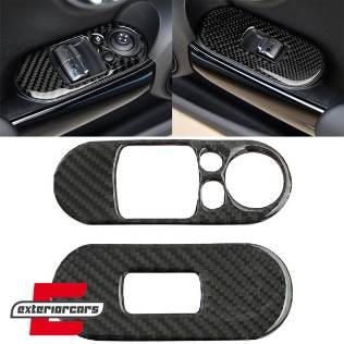 Plastike podizača prozora na vratima (karbon look) / Mini Cooper F56 (2014-), 41911