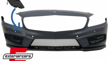 Poklopac kuke za vuču prednji branik A45 AMG dizajn / Mercedes A-klasa W176 (2012-2018), THCMBW176