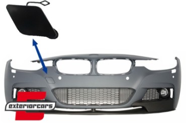 Poklopac kuke za vuču prednji branik M paket M-Performance dizajn / BMW serije 3 F30 limuzina F31 karavan (2011-2019), THCFBBMF30MP