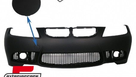 Poklopac kuke za vuču prednji branik M3 dizajn / BMW serije 3 E90 limuzina E91 karavan (2004-2008), THCFBBME90