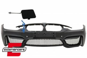 Poklopac kuke za vuču prednji branik M4 dizajn / BMW serije 3 F30 F31 (2011-2019), THCBMF30M4