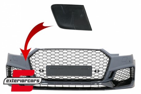 Poklopac kuke za vuču prednji branik Quattro RS4 dizajn / AUDI A4 B9 8W limuzina karavan (2016-2018), THCFBAUA4B9