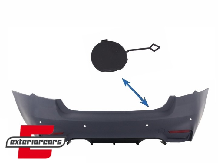 Poklopac kuke za vuču zadnji branik M3 M paket dizajn / BMW serije 3 F30 (2011-2019), THCRBBMF30M3