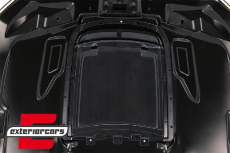Poklopac motora sa otvorom za zrak GT 500 dizajn /  Ford Mustang Mk6 VI (2015-2017), HDFMUGT