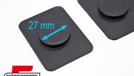 Poklopci otvora za PDC senzore 27 mm prednji stražnji branik 4 komada, AKPC03