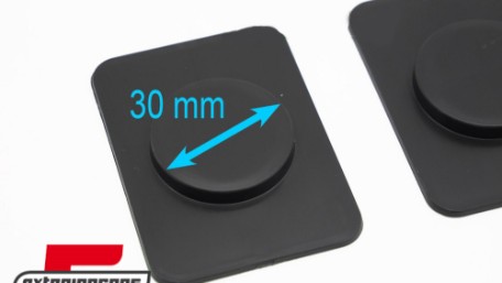 Poklopci otvora za PDC senzore 30 mm prednji stražnji branik 4 komada, AKPC05