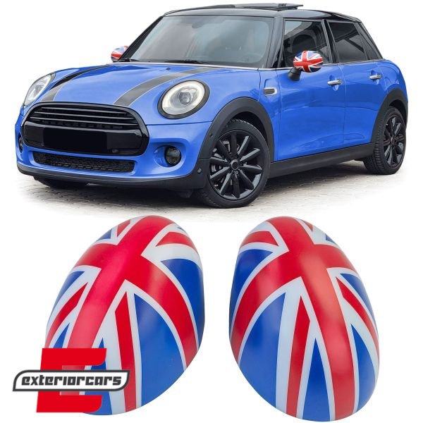 Poklopci poklopca retrovizora Union Jack dizajn (plava/bijela/crvena) / MINI III F54 F55 F56 F57 (2014-2020), 43235