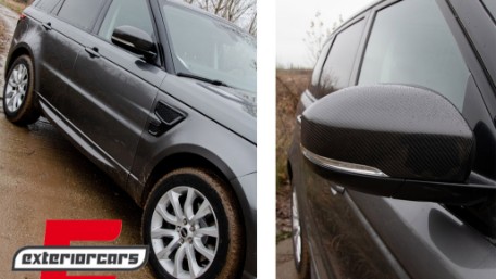 Poklopci retrovizora (carbon) / Land ROVER Range ROVER Vogue L405 (2013-2017) Sport L494 (2013-2017) Discovery V L462, 89720CFR