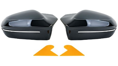 Poklopci retrovizora M Sport dizajn (piano crna) / BMW serije 5 G60 G61 (2024-), 43687