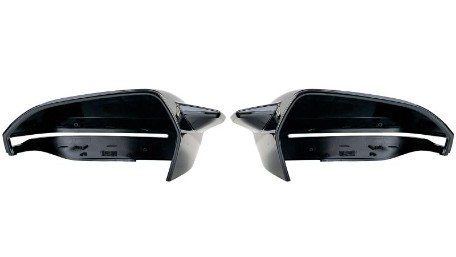 Poklopci retrovizora M Sport dizajn (piano crna) / BMW serije 5 G60 G61 (2024-), 43687