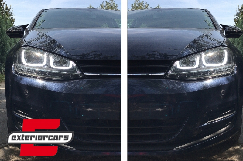 Poklopci retrovizora (piano crna) / VW Golf VII 7 & 7.5 (2013-2019) Touran II (2015-2016) Golf Alltrack (2014-2017), MCVWG7PB