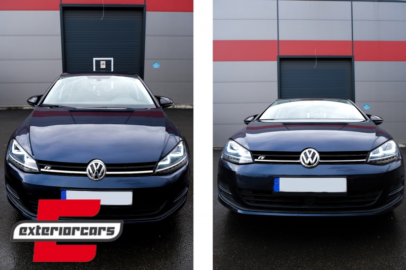 Poklopci retrovizora (piano crna) / VW Golf VII 7 & 7.5 (2013-2019) Touran II (2015-2016) Golf Alltrack (2014-2017), MCVWG7PB