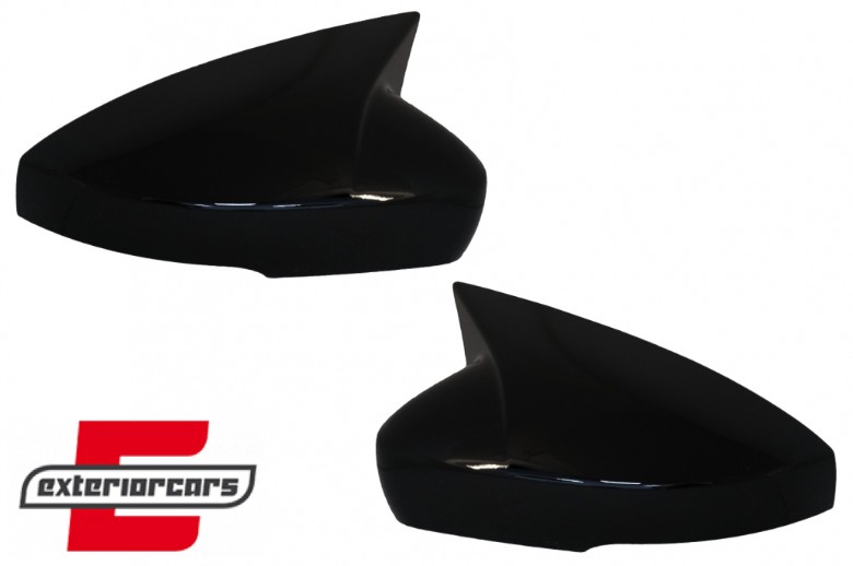 Poklopci retrovizora (piano crna) / VW Polo 6R 6C MK5 (2009-2017) Up! Hatchback (09.2016-2019), MCVWPO6RPB