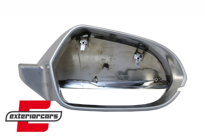 Poklopci retrovizora RS6 dizajn (aluminij) / Audi A6 4G C7 (2011-2018) limuzina karavan, MCAUA64G