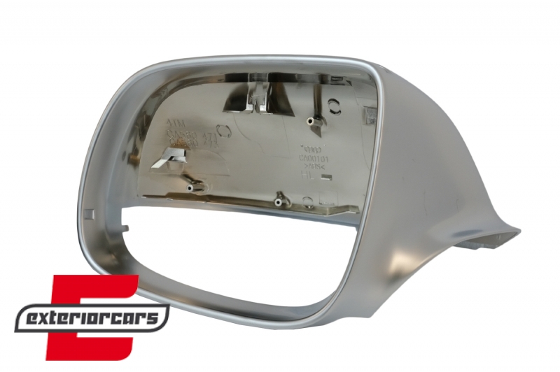 Poklopci retrovizora S-dizajn (aluminij) / AUDI Q5 SQ5 8R (11.2008-2016) Q7 SQ7 4L facelift (06.2009-08.2015), MCAUQ58R