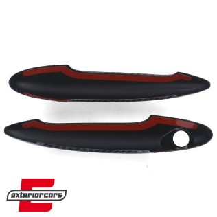 Poklopci ručka za vrata (karbon look) / Mini R55 R56 R57 R58 R59 R60 R61 (2007-2016), 41503