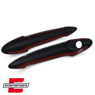 Poklopci ručka za vrata (karbon look) / Mini R55 R56 R57 R58 R59 R60 R61 (2007-2016), 41503