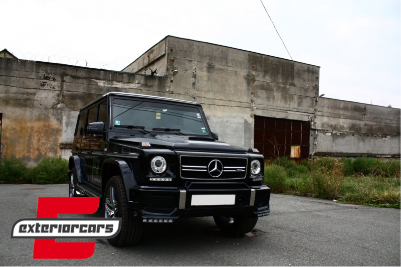 Poklopci svjetla & LED DRL AMG dizajn / Mercedes G-klasa W463 (1989-), HCMBG65PC