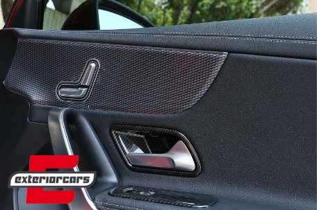 Poklopci unutarnji od kvaka za otvaranje vrata (Carbon) / Mercedes A-klasa W177 V177 (2018-), INFRMBW177
