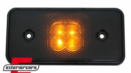 Prednja i zadnja LED bočna gabaritna svjetla (smoke) / Mercedes G-klasa W463 (2002-2014), SMMBW463LED
