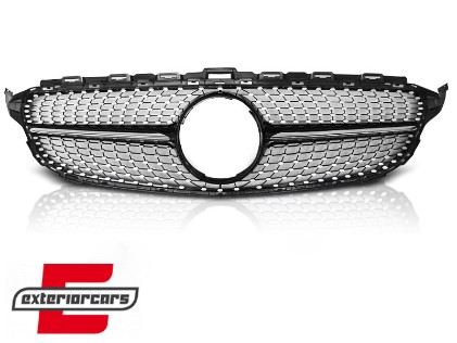 Prednja maska AMG Diamond dizajn / Mercedes C-klasa A205 C205 S205 W205 (2014-2018), GCP-205032