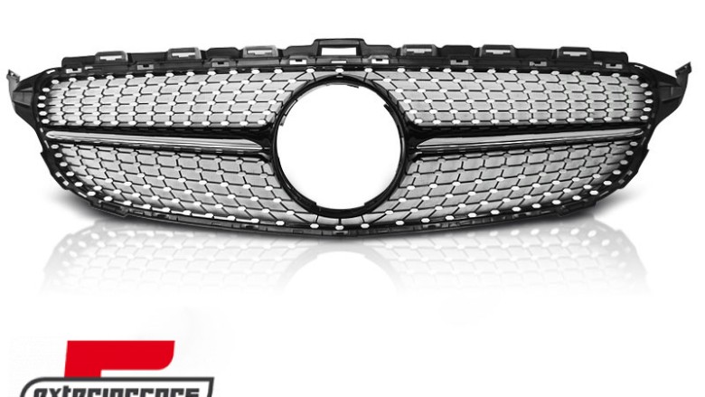 Prednja maska AMG Diamond dizajn / Mercedes C-klasa A205 C205 S205 W205 (2014-2018), GCP-205032
