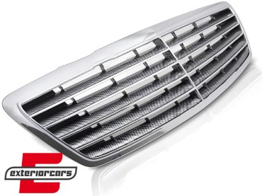 Prednja maska AMG dizajn (carbon look) / Mercedes S-klasa W220 Facelift (2002-2005), GRME61