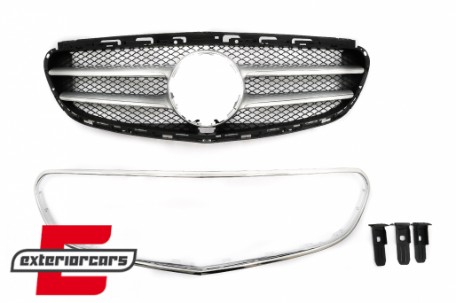 Prednja maska AMG line (chrome) / Mercedes E-klasa W212 S212 Facelift (2013-2016), FGMBW212FAMG