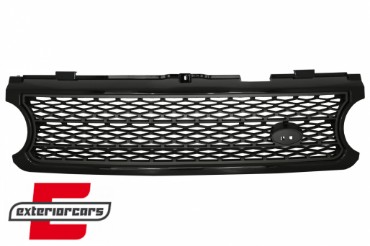 Prednja maska Autobiography dizajn (crna/siva) / Land Range Rover Vogue III L322 (2006-2009), FGRR02BG