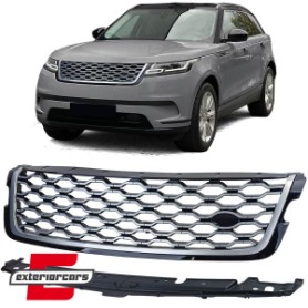 Prednja maska Autobiography dizajn (crna/srebrna) / Range Rover Velar L560 (2017-2023), 43210