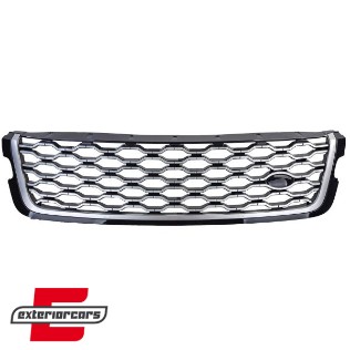 Prednja maska Autobiography dizajn (crna/srebrna) / Range Rover Velar L560 (2017-2023), 43210
