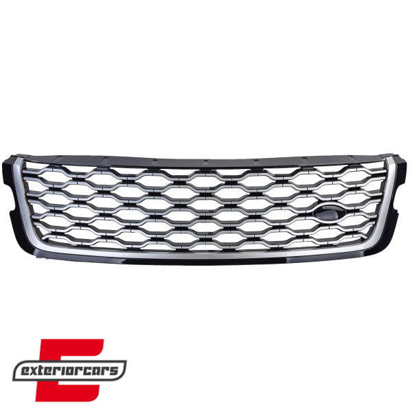 Prednja maska Autobiography dizajn (crna/srebrna) / Range Rover Velar L560 (2017-2023), 43210
