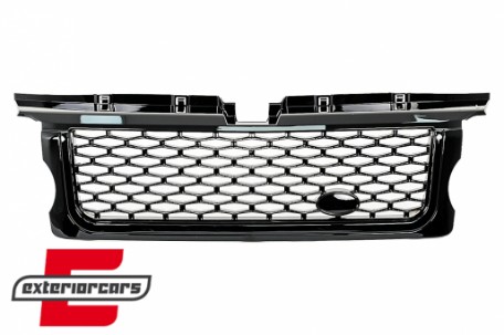 Prednja maska Autobiography dizajn (piano crna) / Land Range Rover Sport L320 (2005-2008), RRFG01B