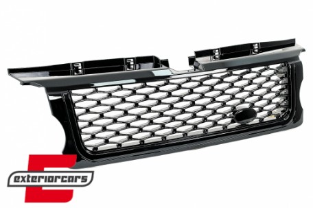Prednja maska Autobiography dizajn (piano crna) / Land Range Rover Sport L320 (2005-2008), RRFG01B