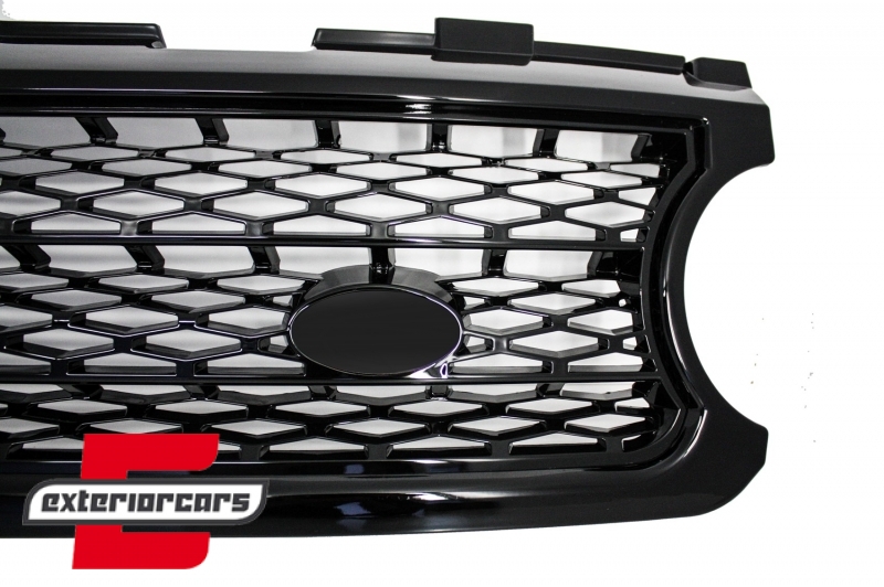 Prednja maska Autobiography dizajn (piano crna) / Land Range Rover Vogue III L322 (2006-2009), FGRR02BB