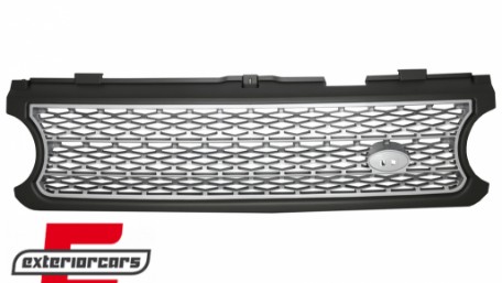 Prednja maska Autobiography dizajn (siva/srebrna) / Land Range Rover Vogue III L322 (2006-2009), FGRR02G