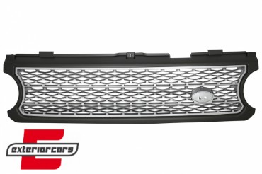 Prednja maska Autobiography dizajn (siva/srebrna) / Land Range Rover Vogue III L322 (2006-2009), FGRR02G