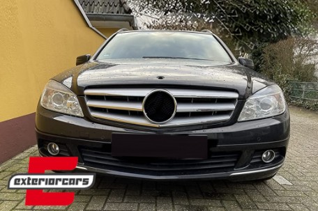 Prednja maska Avantgarde dizajn (srebrna) / Mercedes C-klasa S204 W204 (2007-2014), FGMBW204C